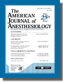 cover am j anesthesiology.gif